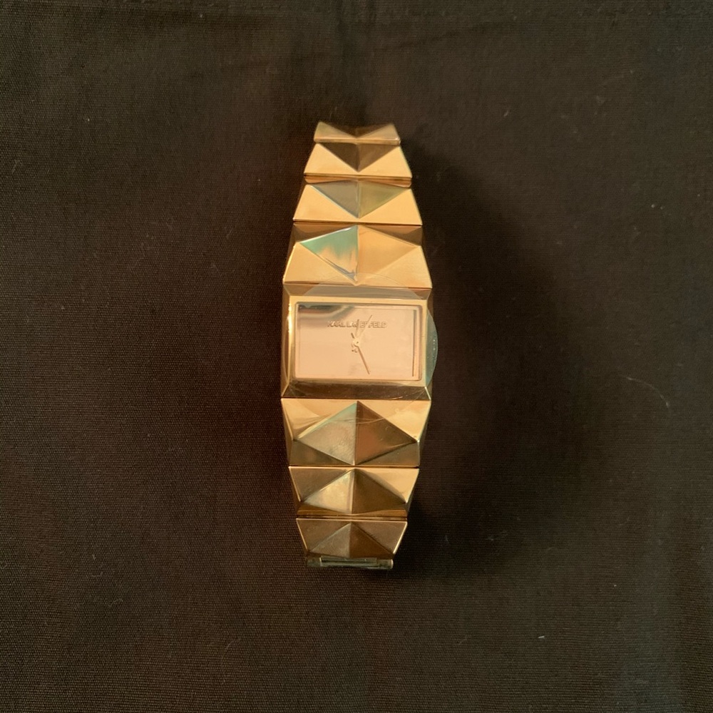 Karl Lagerfeld Rose Gold Bracelet Watch